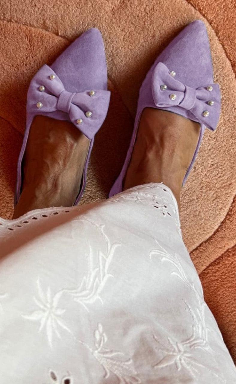 Copenhagen Shoes Ballerina By Josefine Valentin - Be Good Pearls - Iris