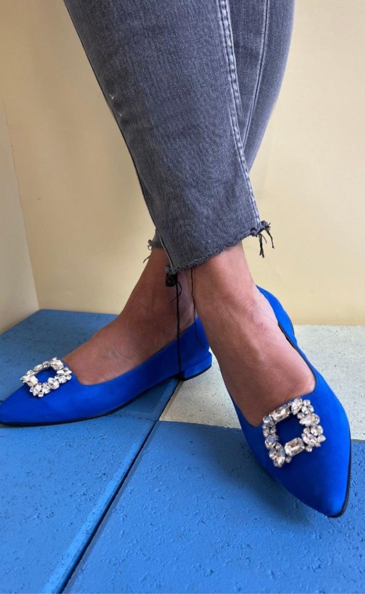 Copenhagen Shoes Ballerina - Fairytales - Electric Blue