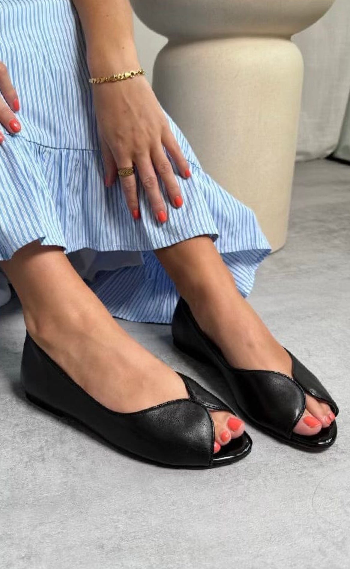 Copenhagen Shoes Ballerina - Like A Melody  - Black