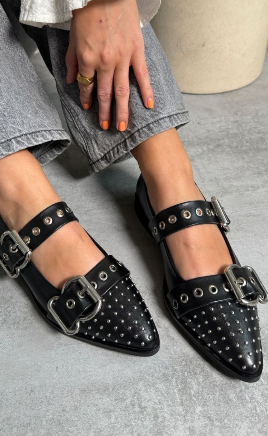 Copenhagen Shoes Ballerinaer - Future Vibes - Black