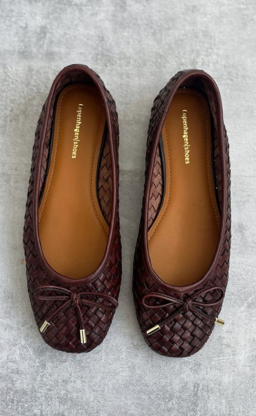 Copenhagen Shoes Ballerinaer - Lucie - Dk Brown