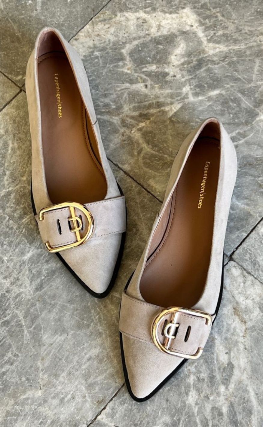 Copenhagen Shoes Ballerinaer - My Succes S. - Biscuit