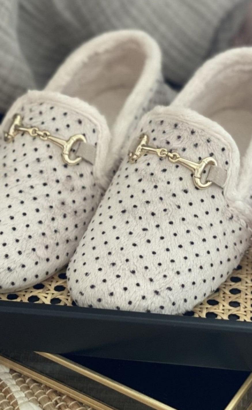 Copenhagen Shoes Hjemmesko - Melania Dots - Off White