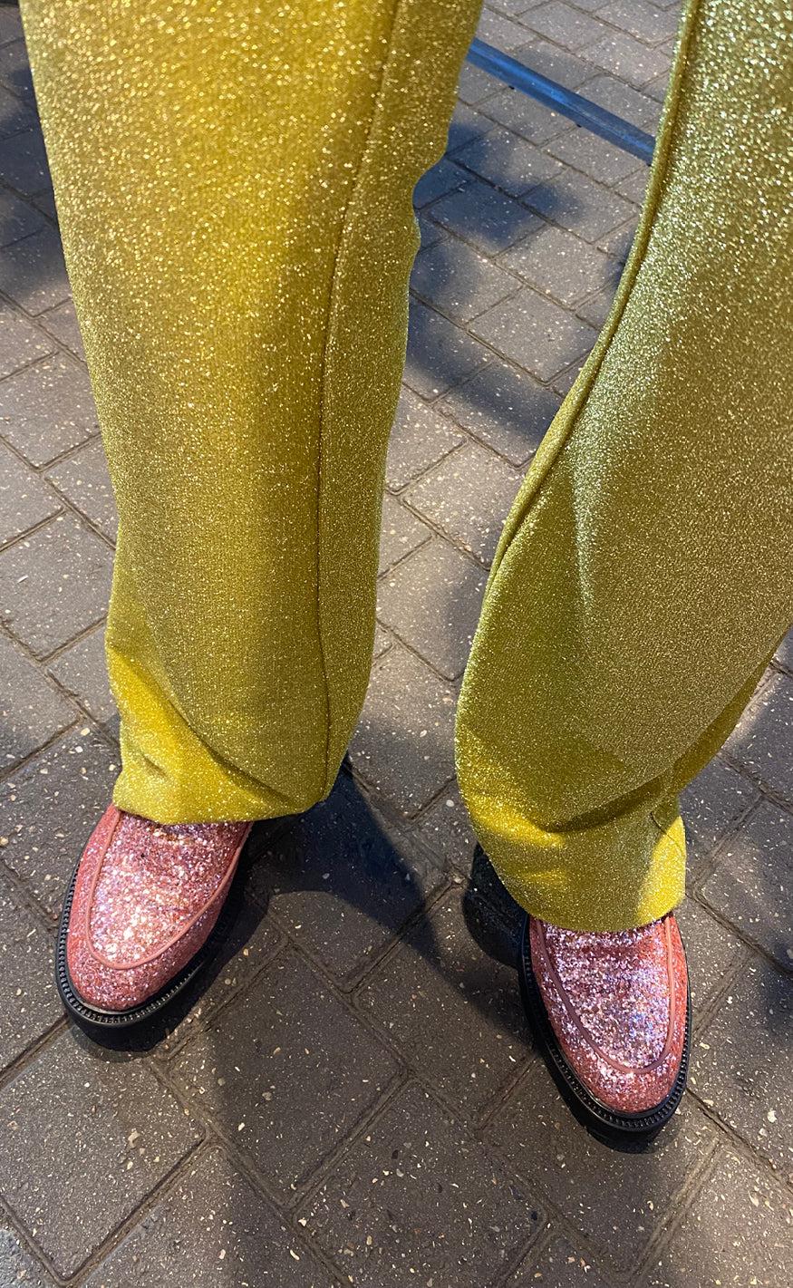 Copenhagen Shoes Loafers - Loafer - Rosa Glitter