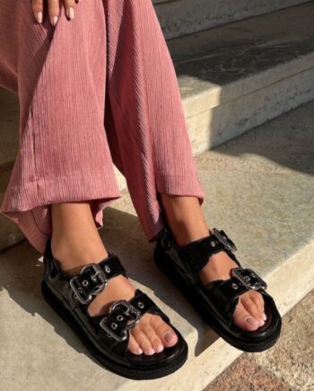 Copenhagen Shoes Sandal - The Magical Patent - Black Patent