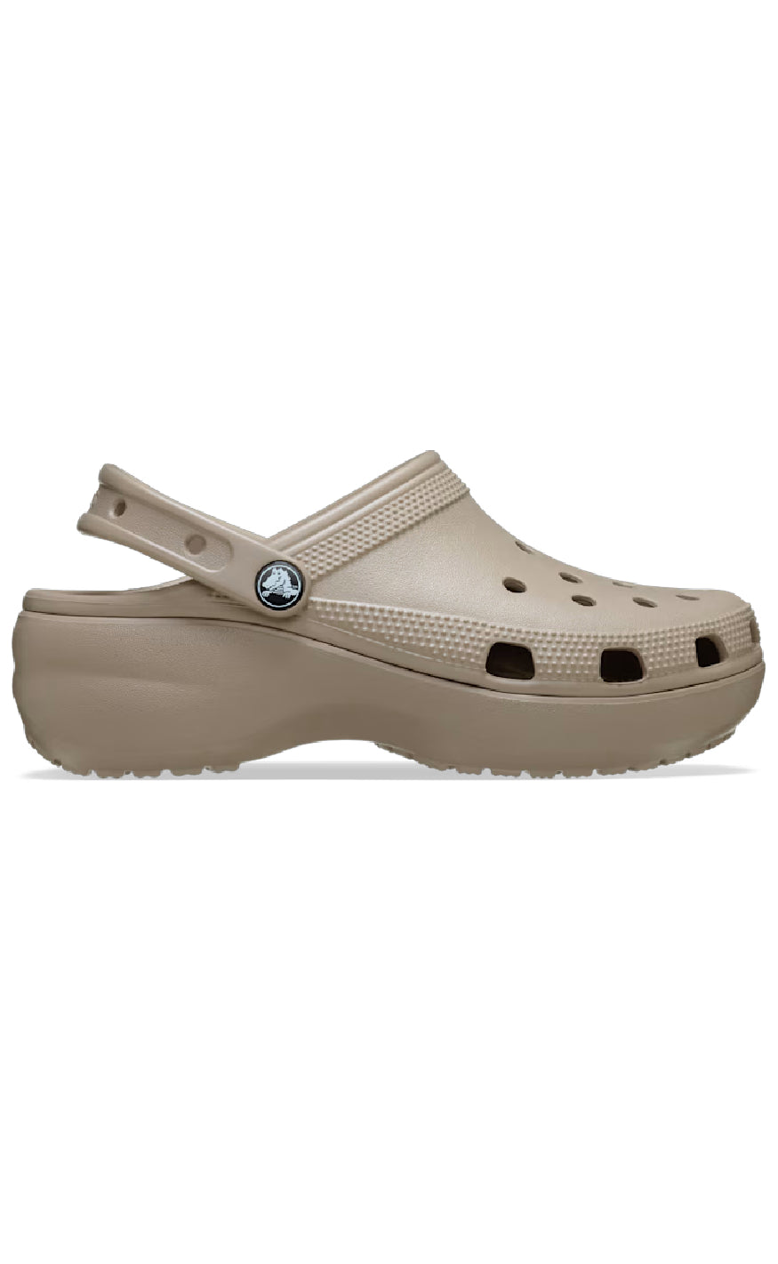 Crocs Træsko - Classic Platform - Taupe