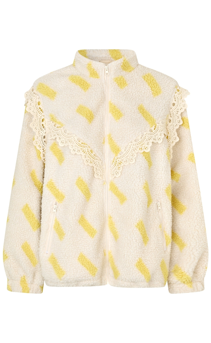 Lollys Laundry Jakke - Fall Ls - Light Yellow