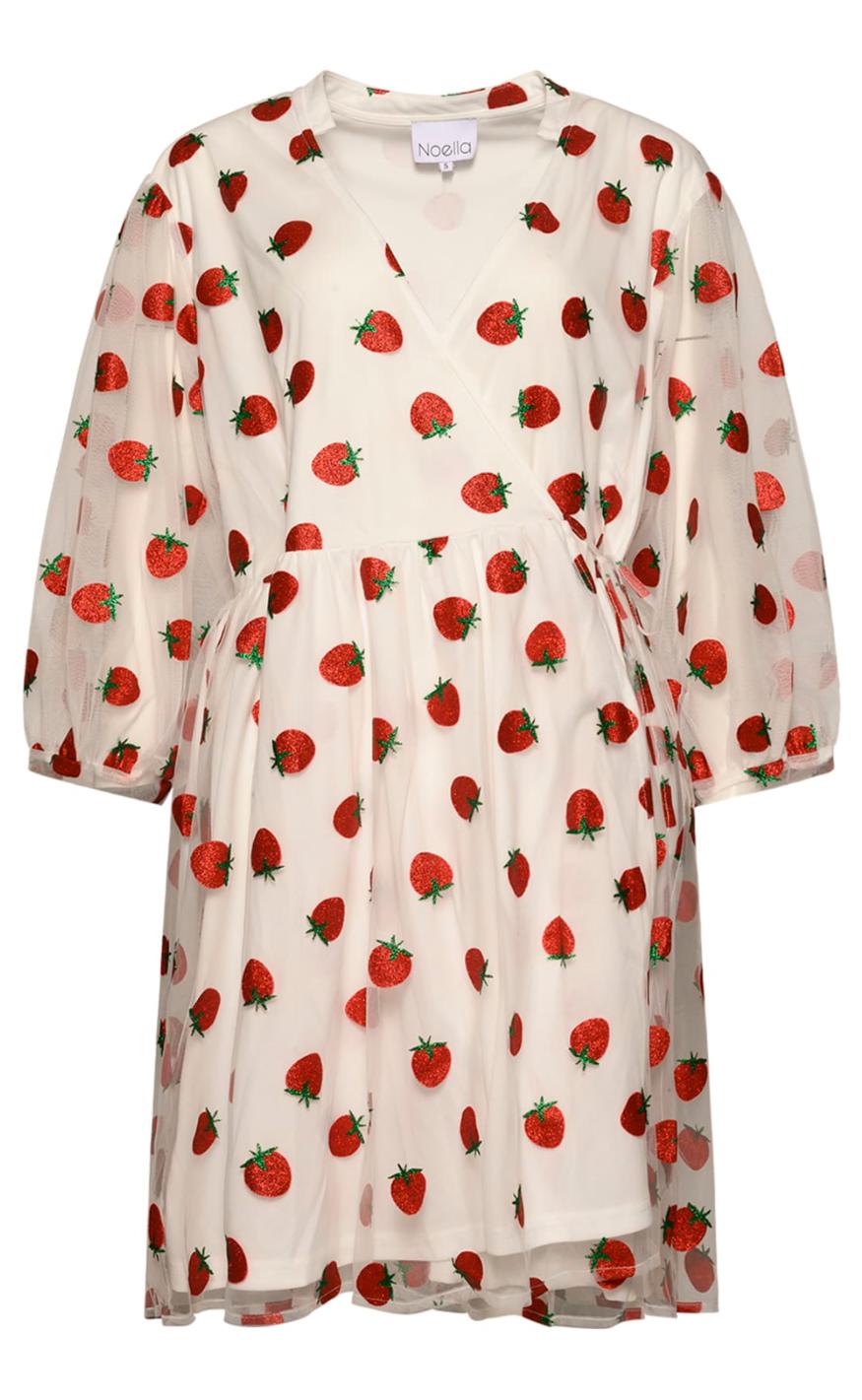 Noella Kjole - Berry Wrap - Red Mix