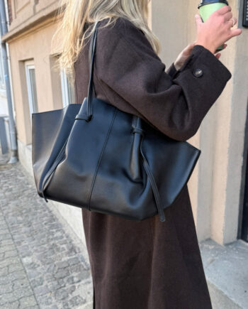 Say Ina Copenhagen Taske - Amanda - Black Pu Leather