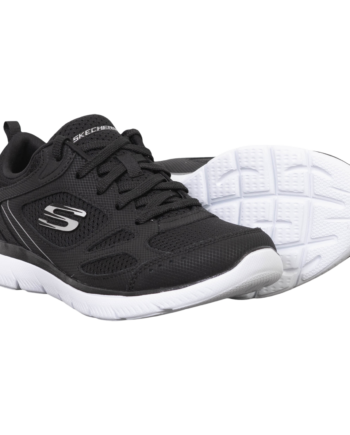 Skechers Summits Suited Dame Sneakers - Bkw - 40
