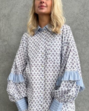 Stories From The Atelier Skjorte - The Camolille - Blue