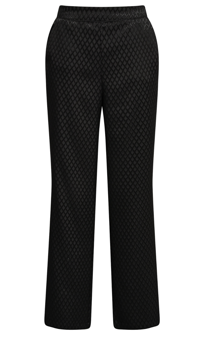 A-view Bukser - Enitta - Black