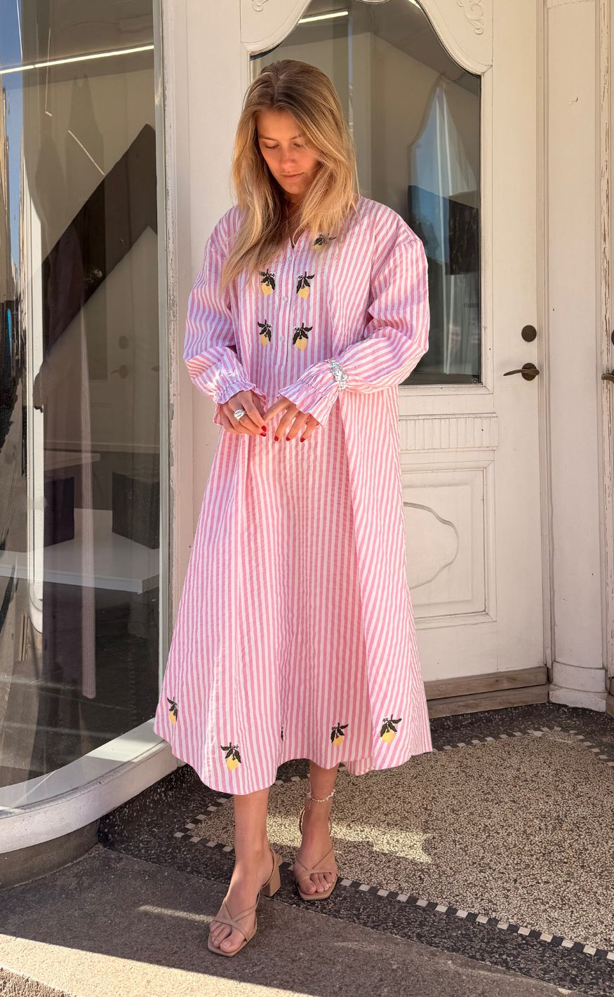 A-view Kjole - Alize - Rose/yellow