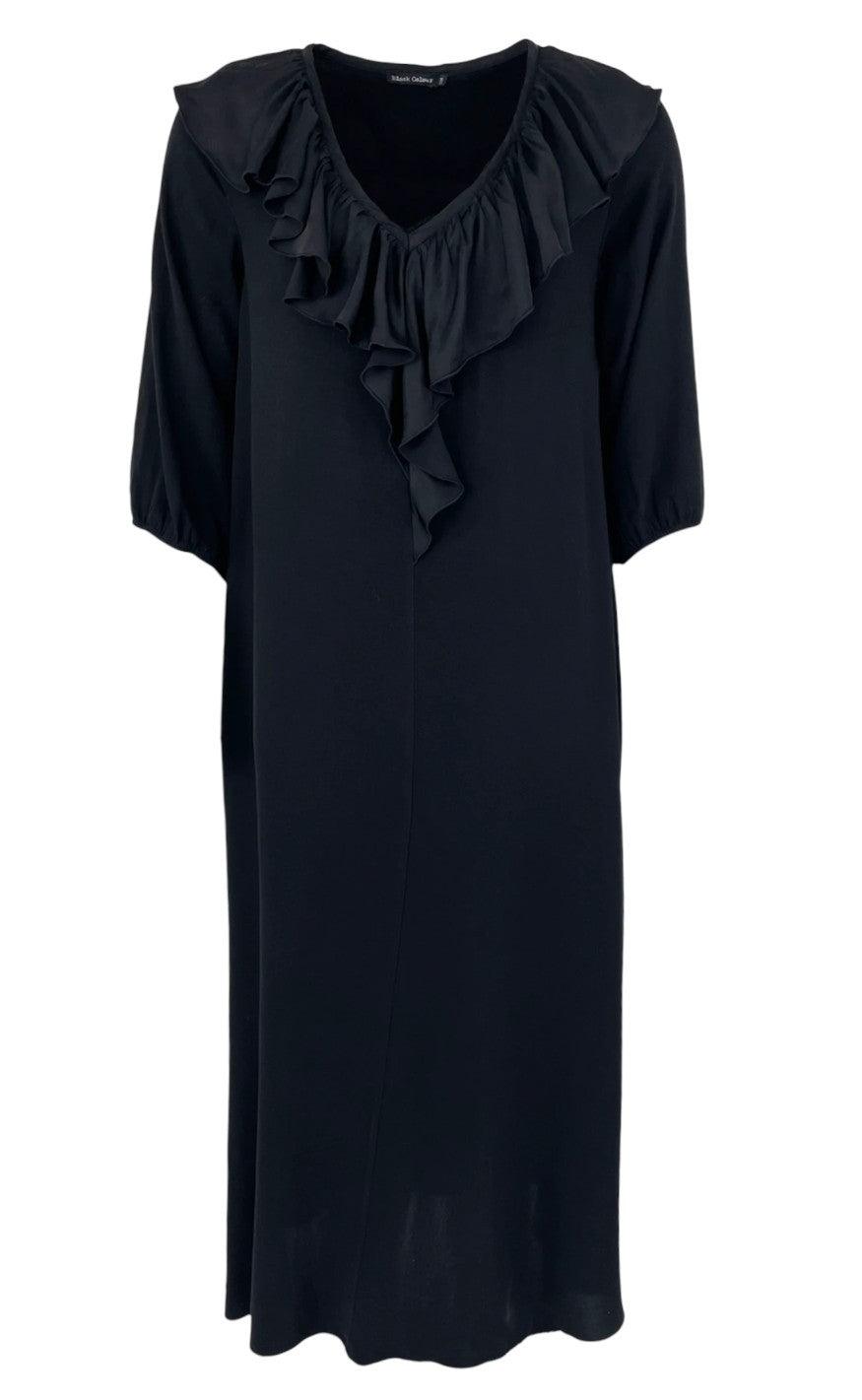 Black Colour Kjole - Lily - Black