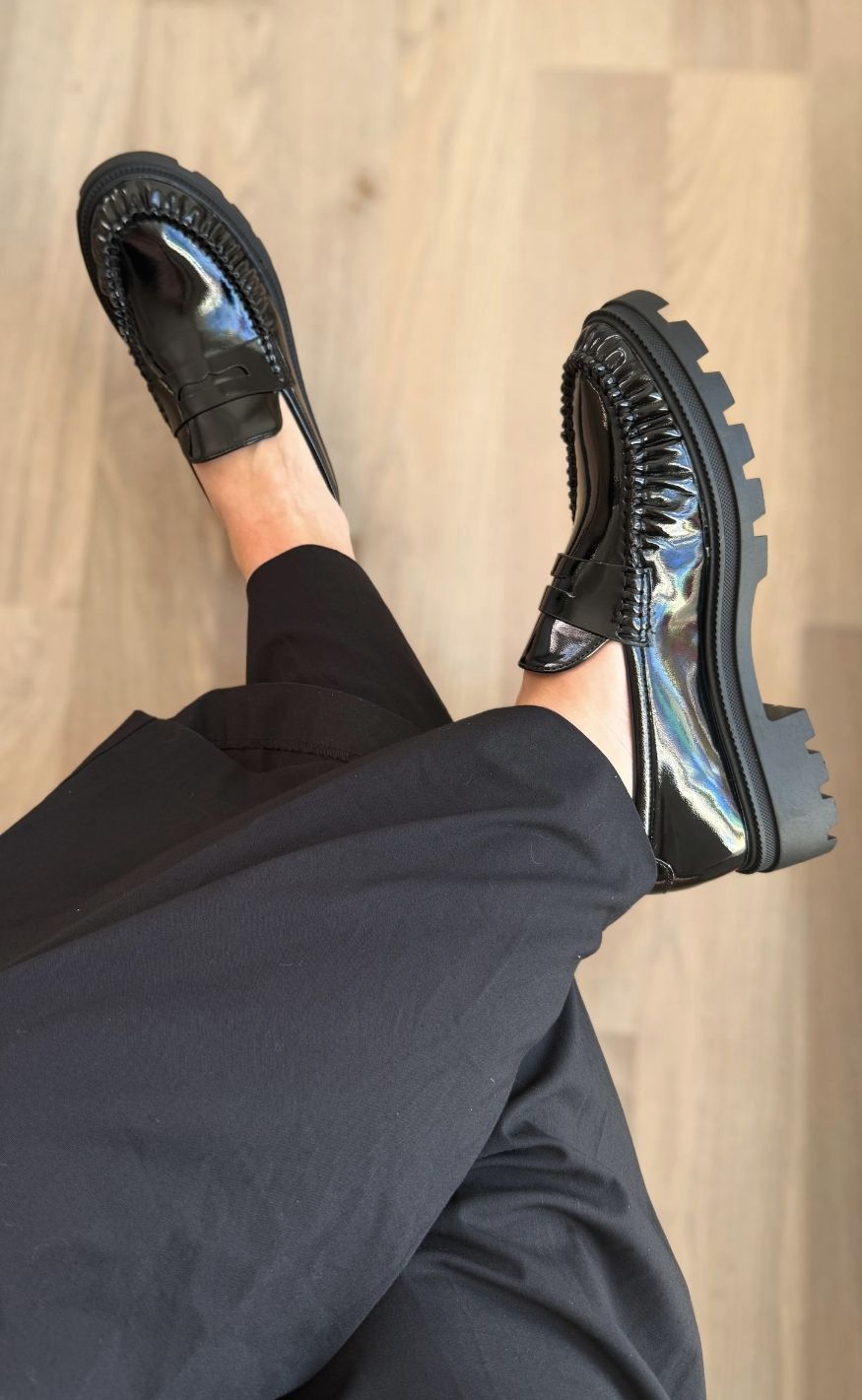 Chosen Loafers  - Marika Shiny - Black