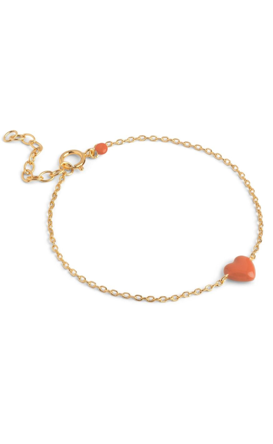 Enamel Copenhagen Armbånd - Amore - Light Coral