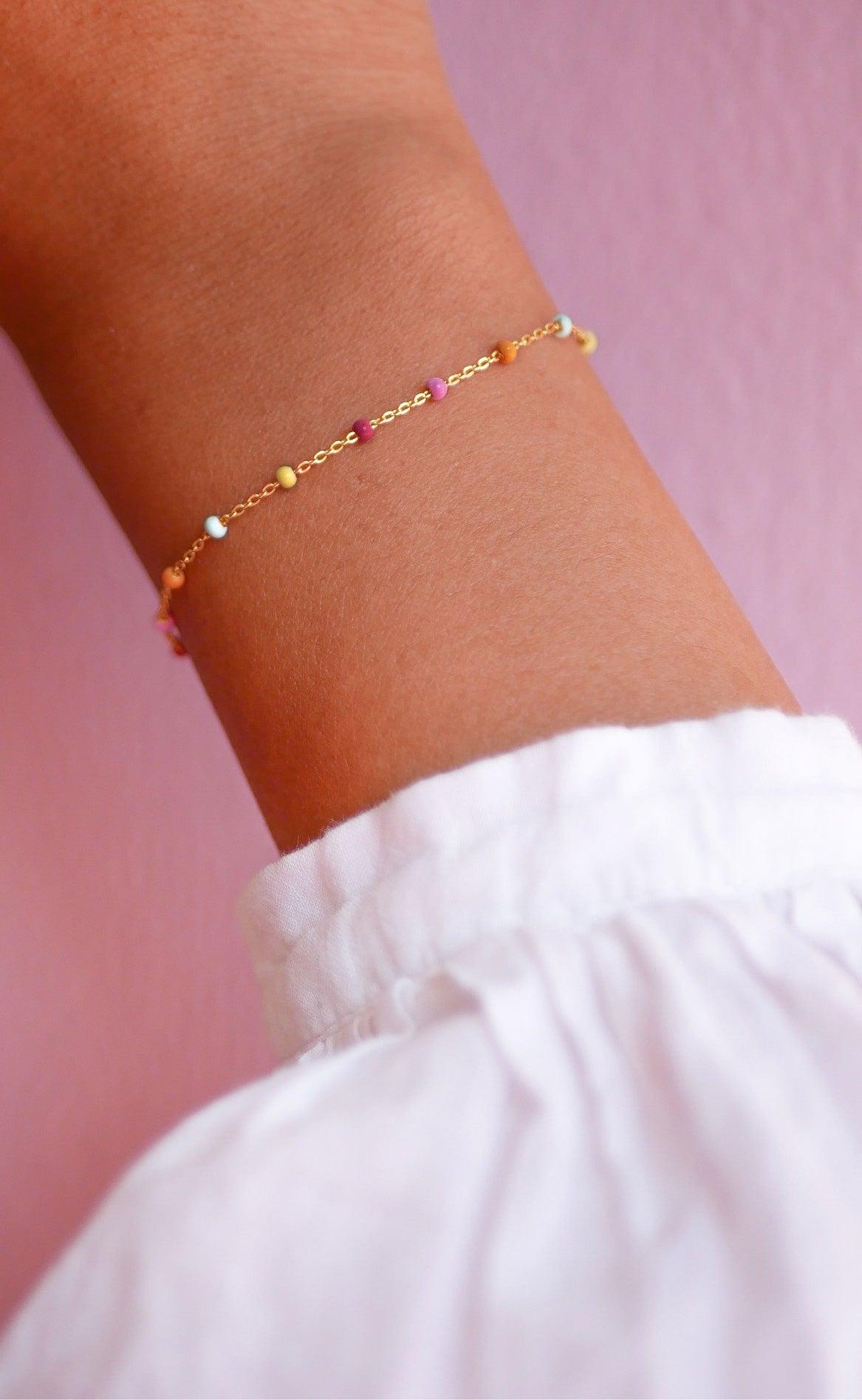 Enamel Copenhagen Armbånd - Lola - Rainbow