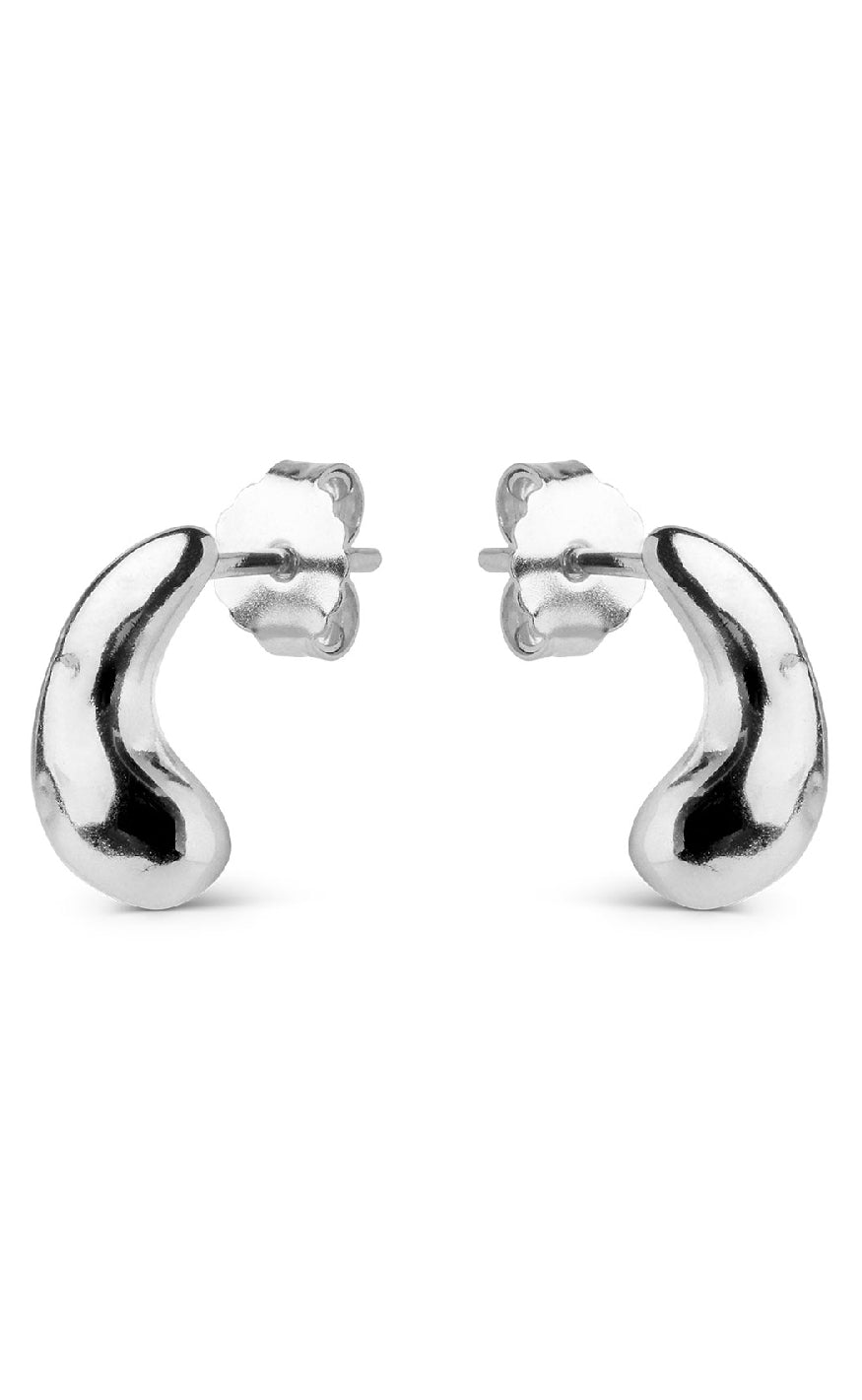 Enamel Copenhagen øreringe - Nima - Silver Colour