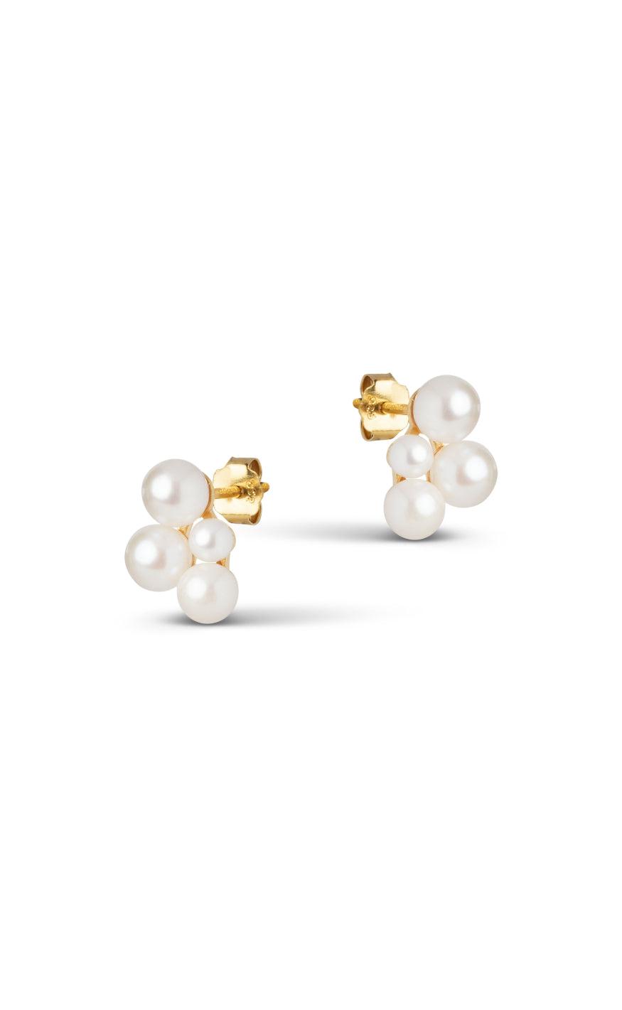 Enamel Copenhagen øreringe - Studs Mae - Gold Colour