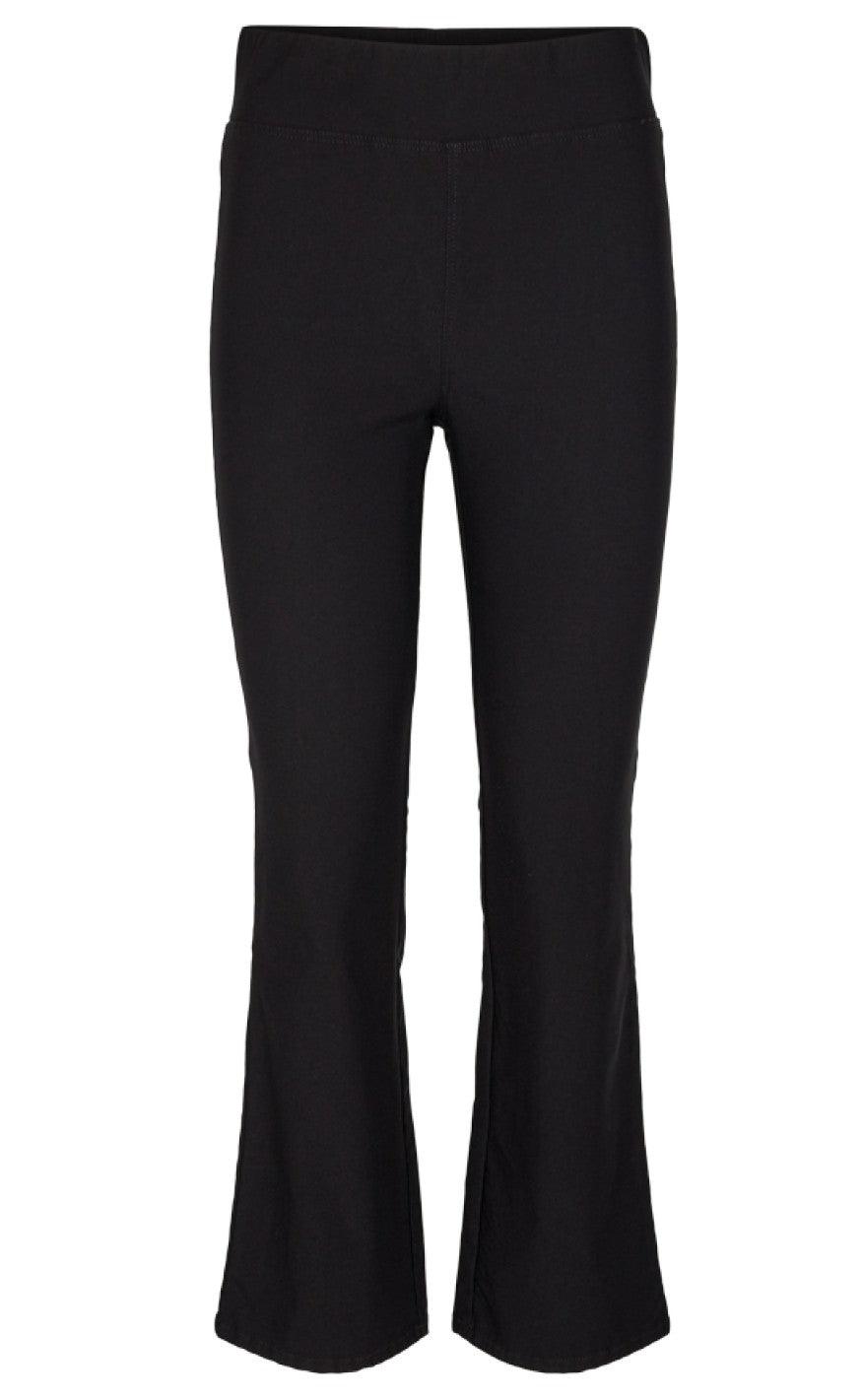 Freequent Shannon Ankle Pant Bootcut Power Black