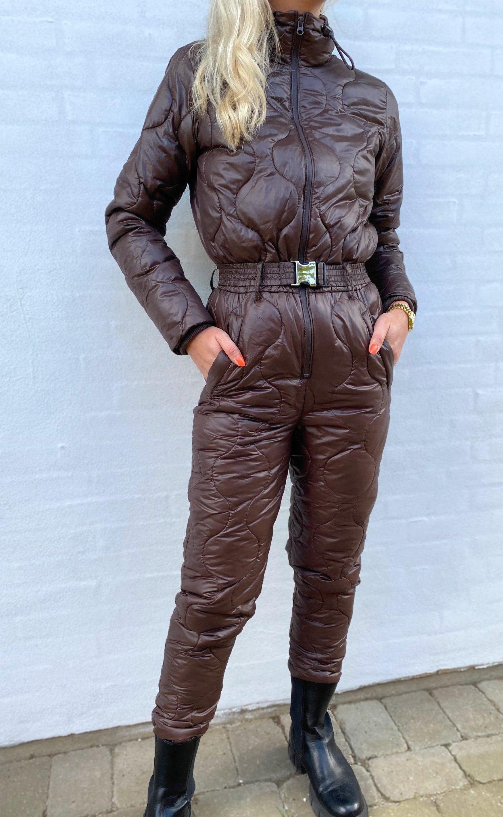 Global Funk Flyverdragt / Termodragt - Elaina-g - Dark Coffee