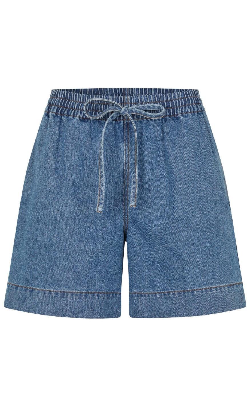 Global Funk Shorts - Meneto - Mid Vintage Blue
