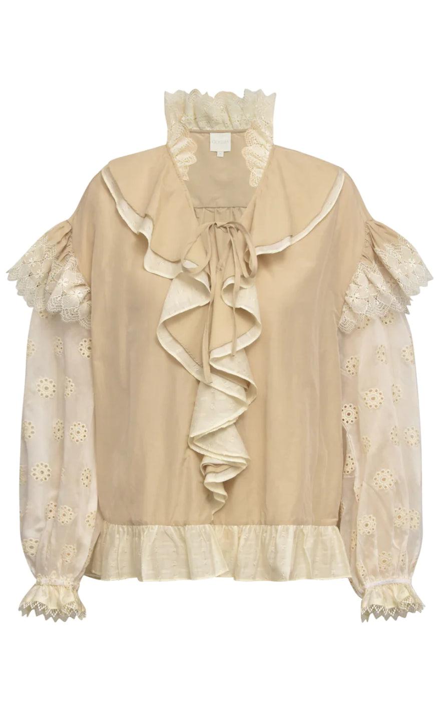 Gossia Bluse - Ninne - Creme Mix