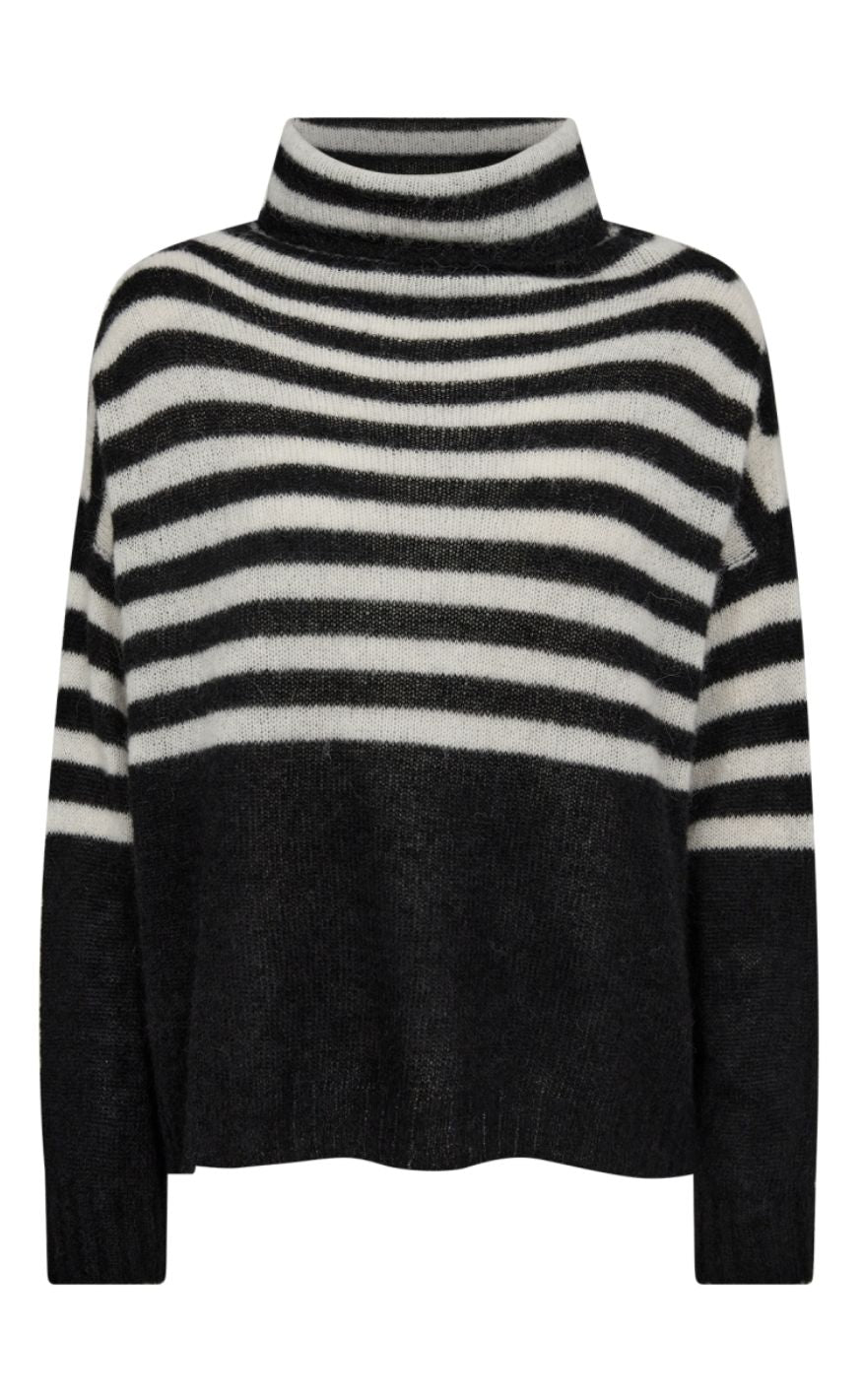 Gossia Sweater - Ambrosia - Black/off-white