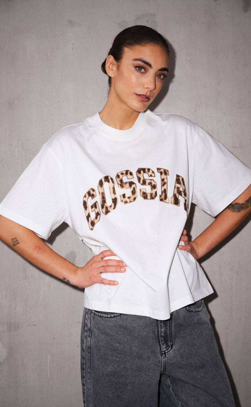 Gossia T-shirt - Kleo - Off-white