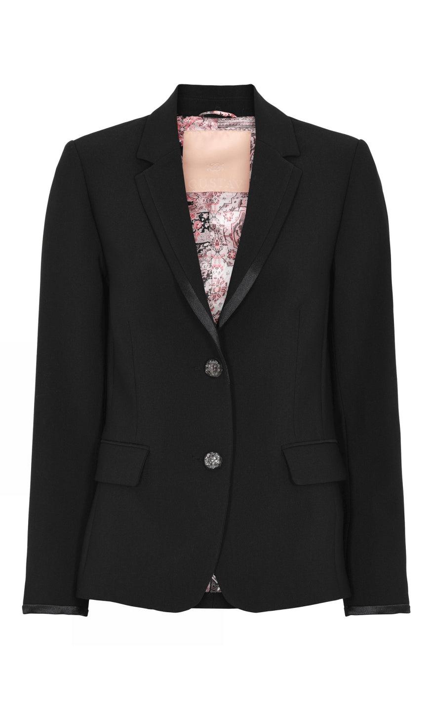 Gustav Blazer - Elma Stretch - Black