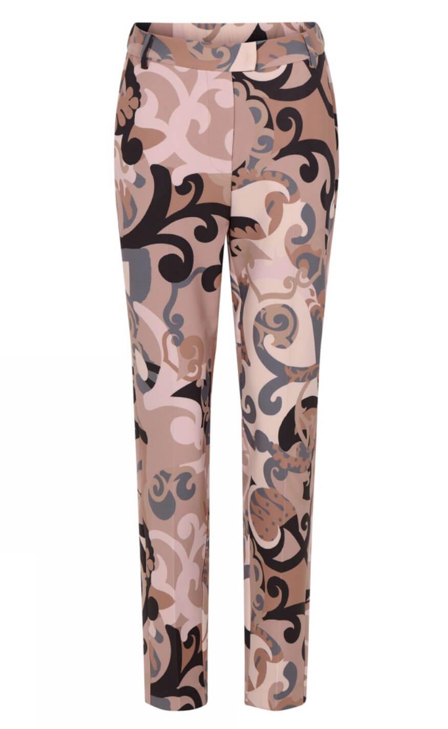 Gustav Bukser - Fillis Regular Leg  - Rouge/brown