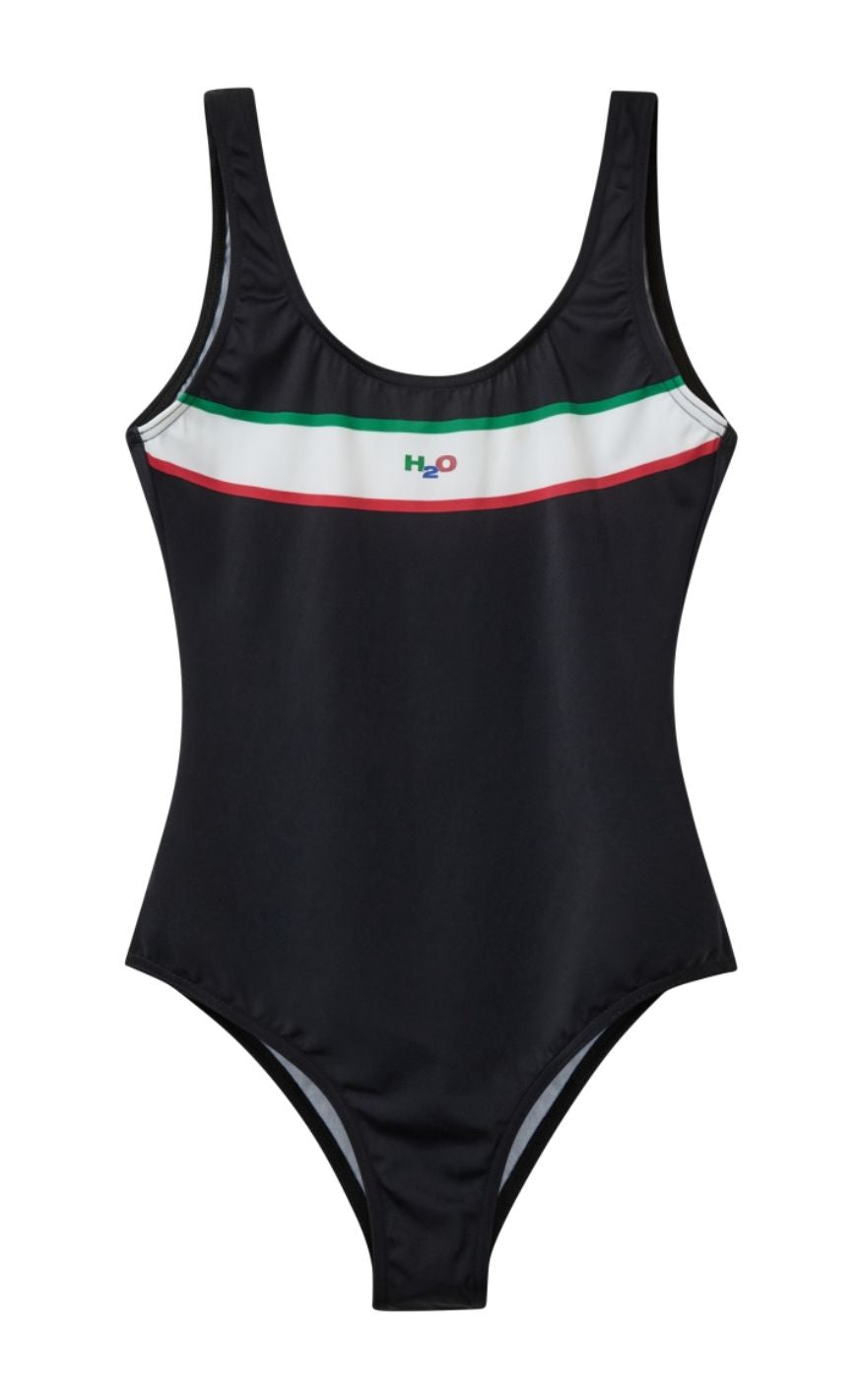 H2o Badedragt - Classic - Navy