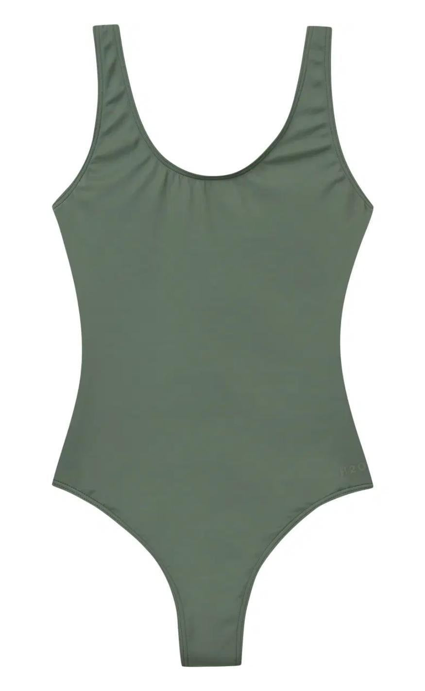 H2o Badedragt - Tornø Swim - Army