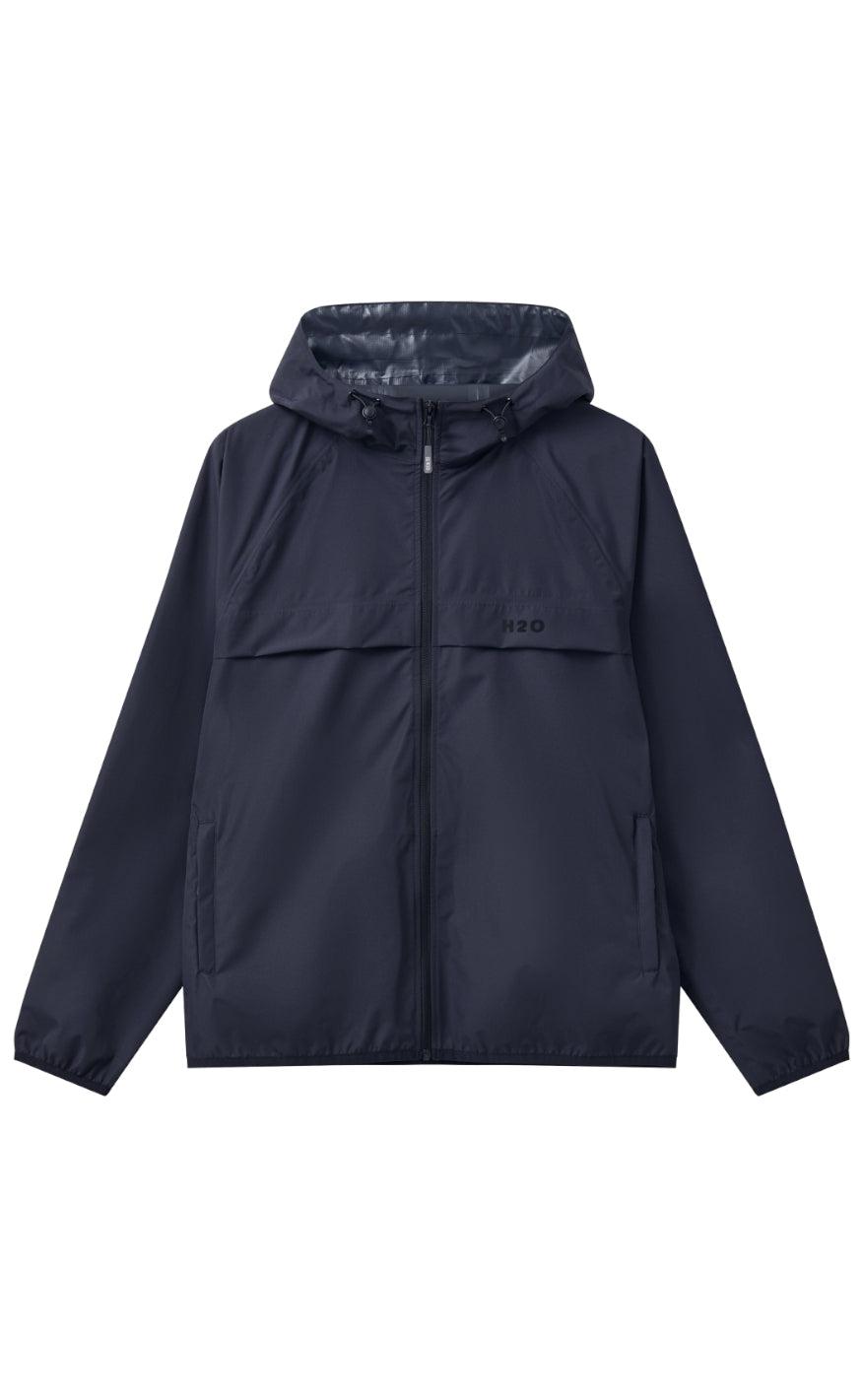 H2o Regnjakke - Rømø Unisex - Navy