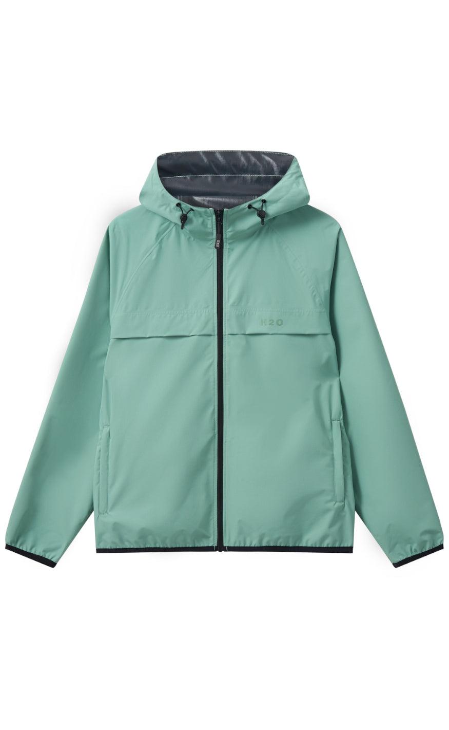 H2o Regnjakke - Rømø Unisex - Sea Grass