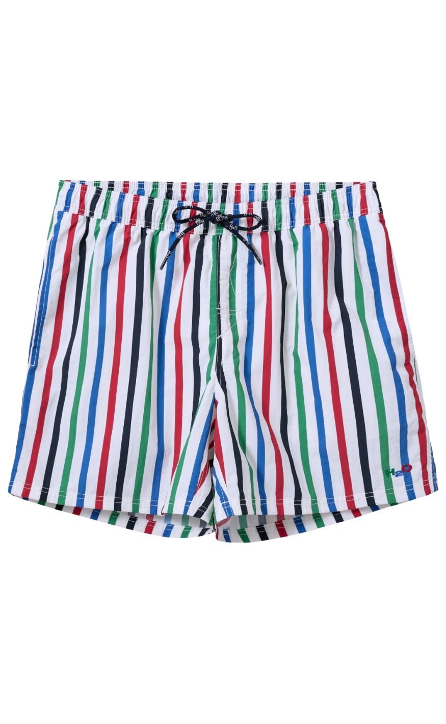 H2o Shorts - Classic Swim - White