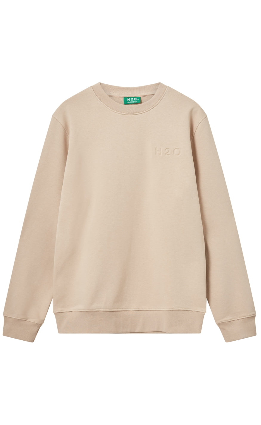 H2o Sweatshirt - Langø Sweat O'neck - Desert