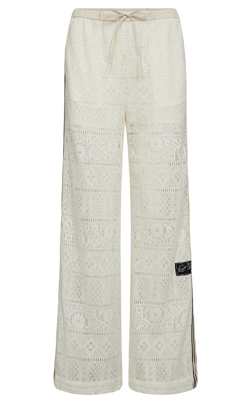 Haute L'amitié Bukser - Utopia Lace Tie  -  Off-white