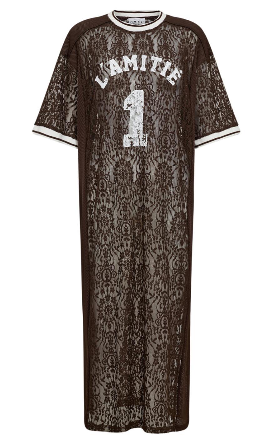 Haute L'amitié Kjole - Lace Football - Mocca