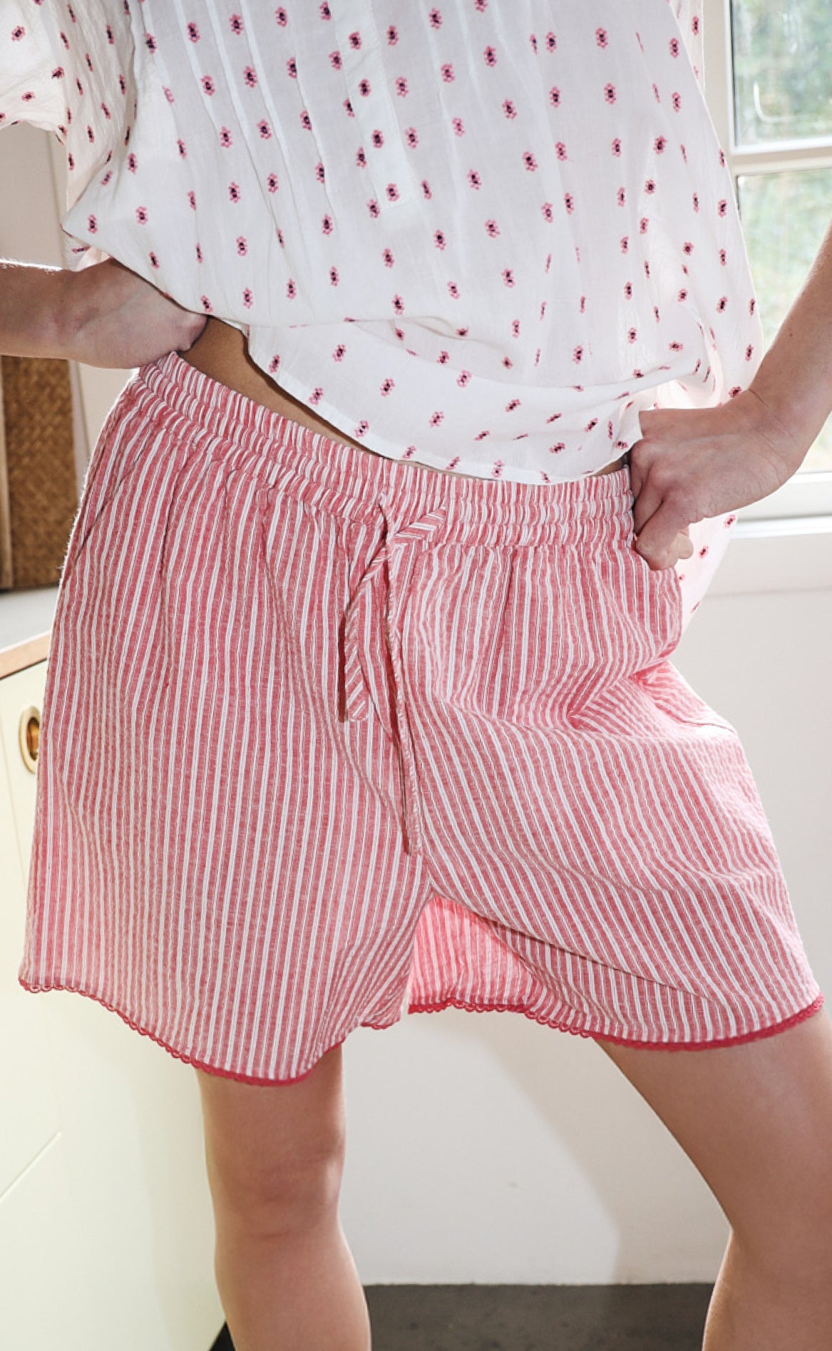 Lollys Laundry Shorts - Ritall - Red