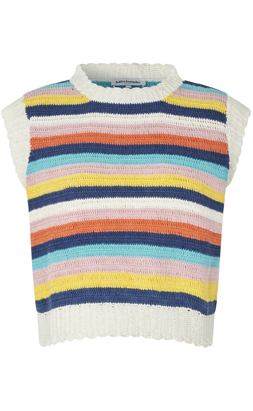 Lollys Laundry Vest - Chicago Sl - Multi