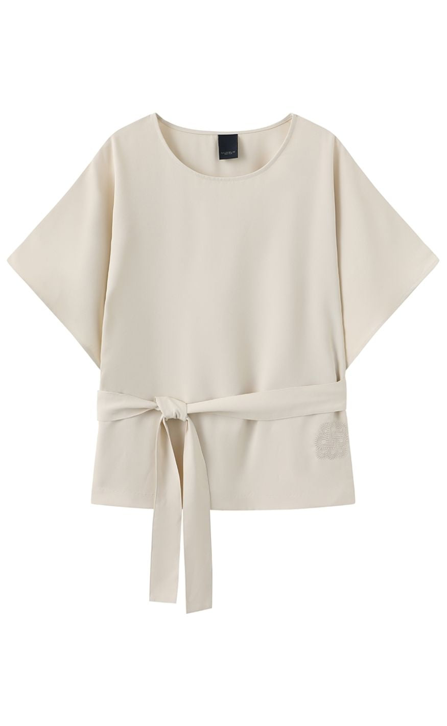 Luxzuz Bluse - Irka - White Sand