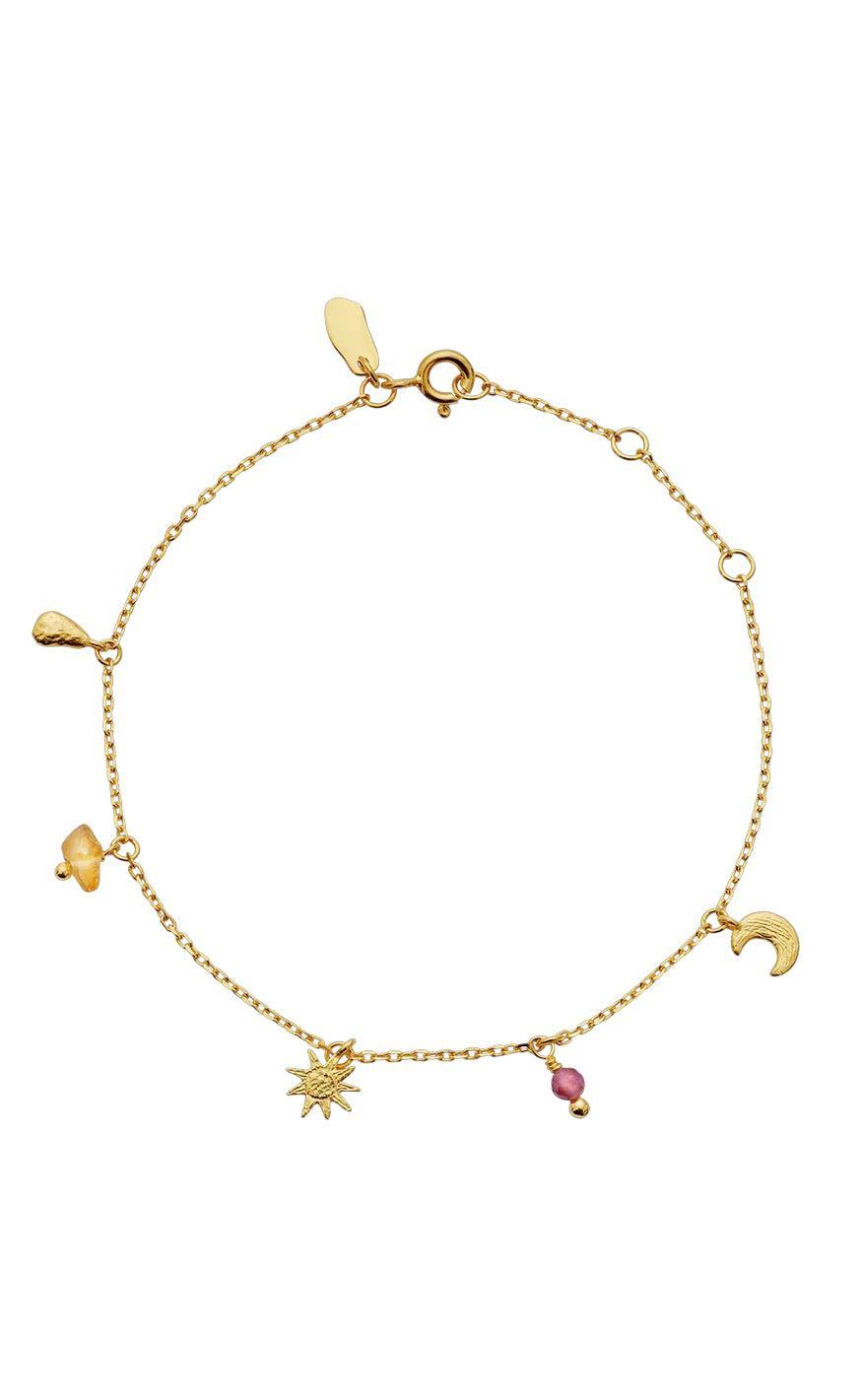Maanesten Armbånd - Addison - Gold Colour