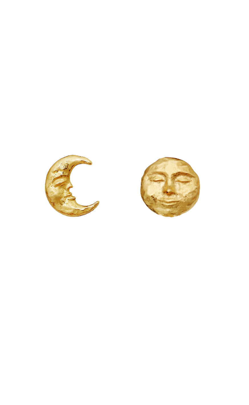 Maanesten øreringe - Emma - Gold Colour