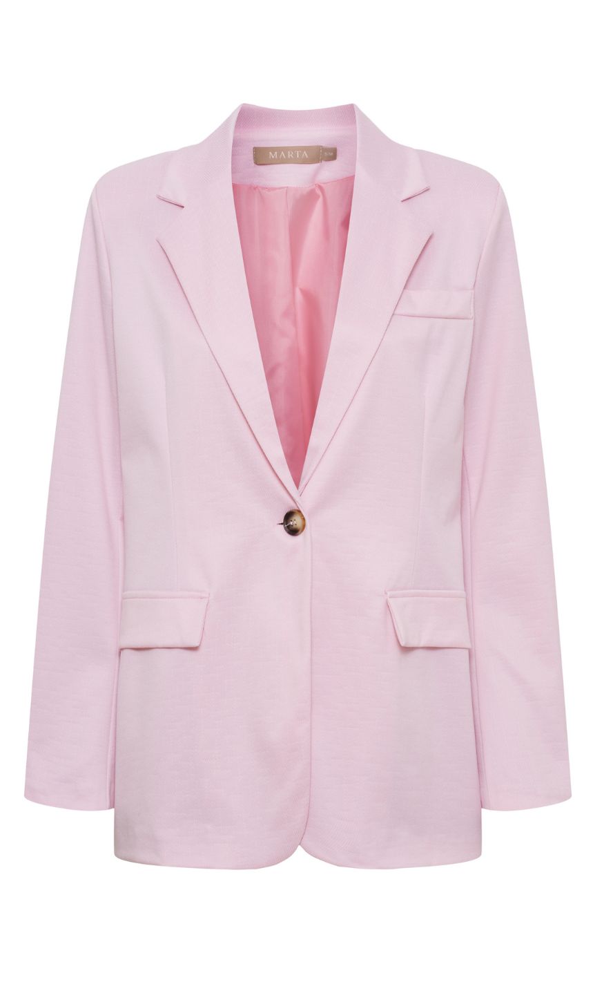 Marta Du Chateau Blazer - Anela - Rose