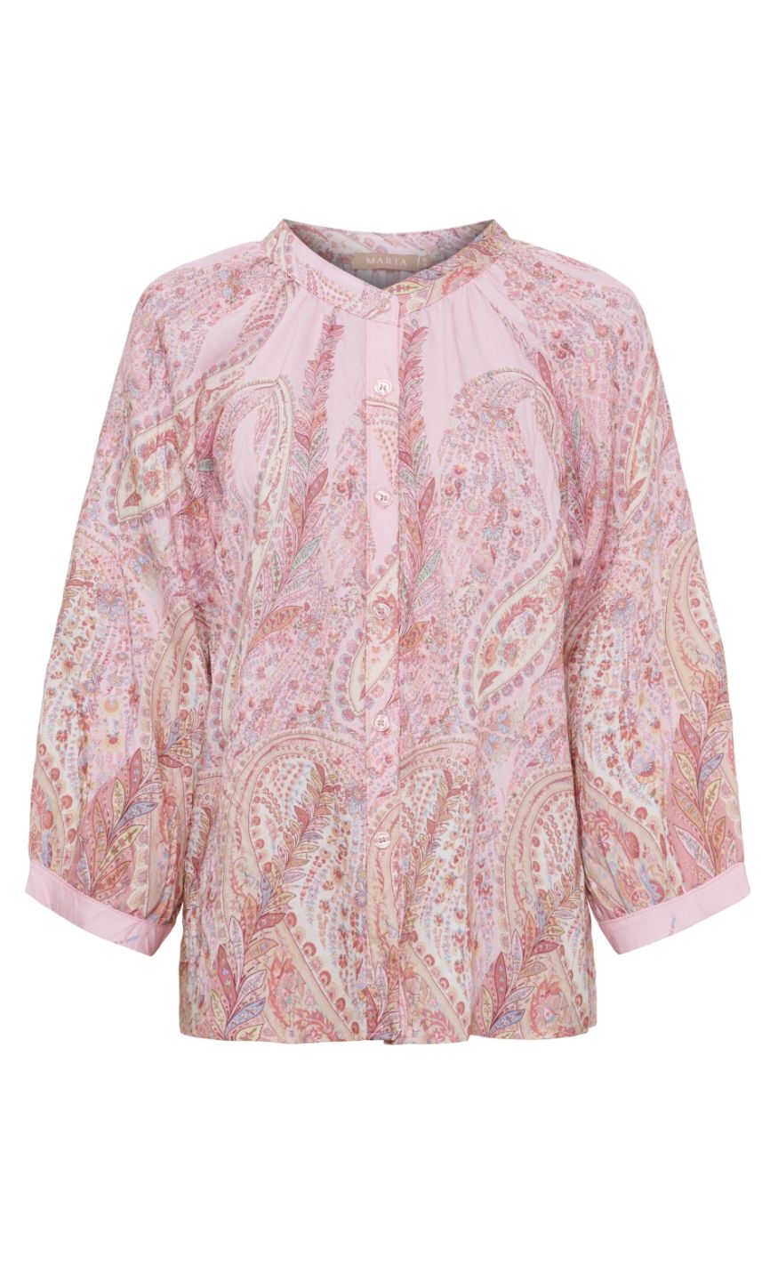 Marta Du Chateau  Bluse - Jayla - Rosagj6812m2n
