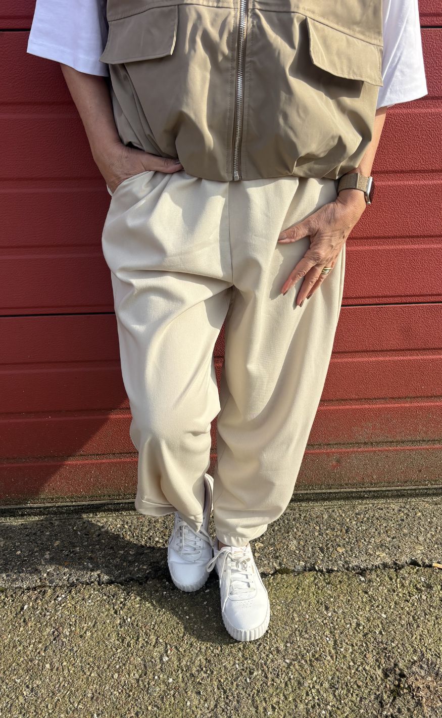 Marta Du Chateau Bukser - Gilly - Beige31a