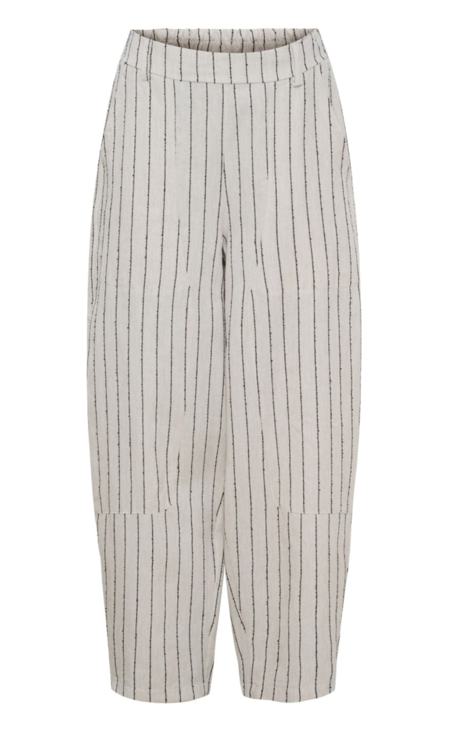 Marta Du Chateau Bukser - Kessia - Beige/black
