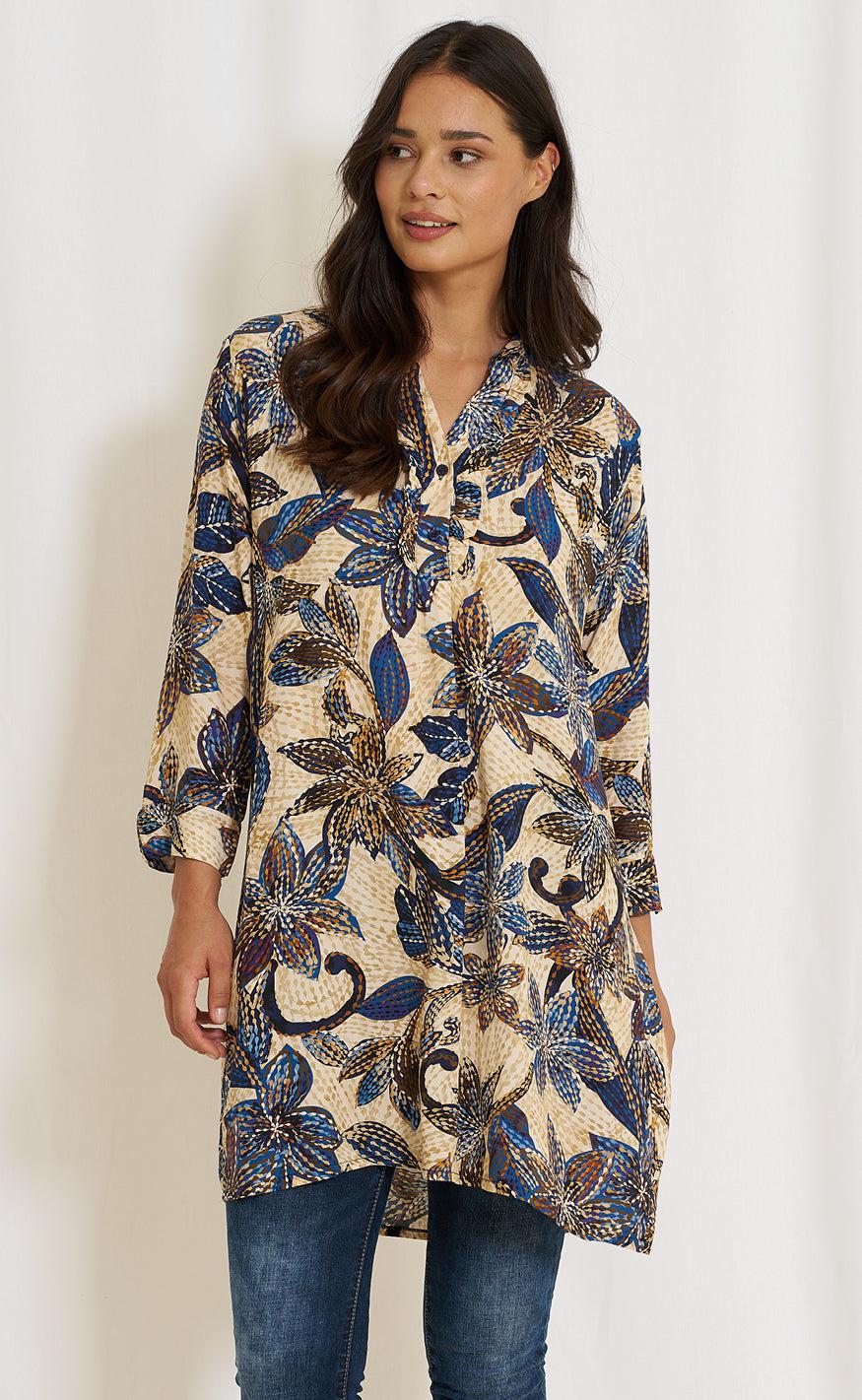 Marta Du Chateau Kjole - 2604b Valentina - Blue