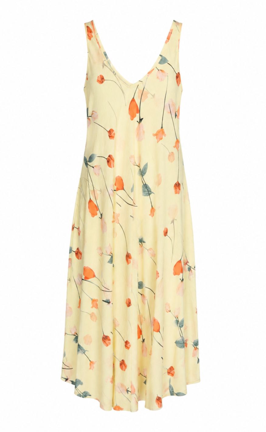 Marta Du Chateau Kjole - Isley - Yellow7249tpg